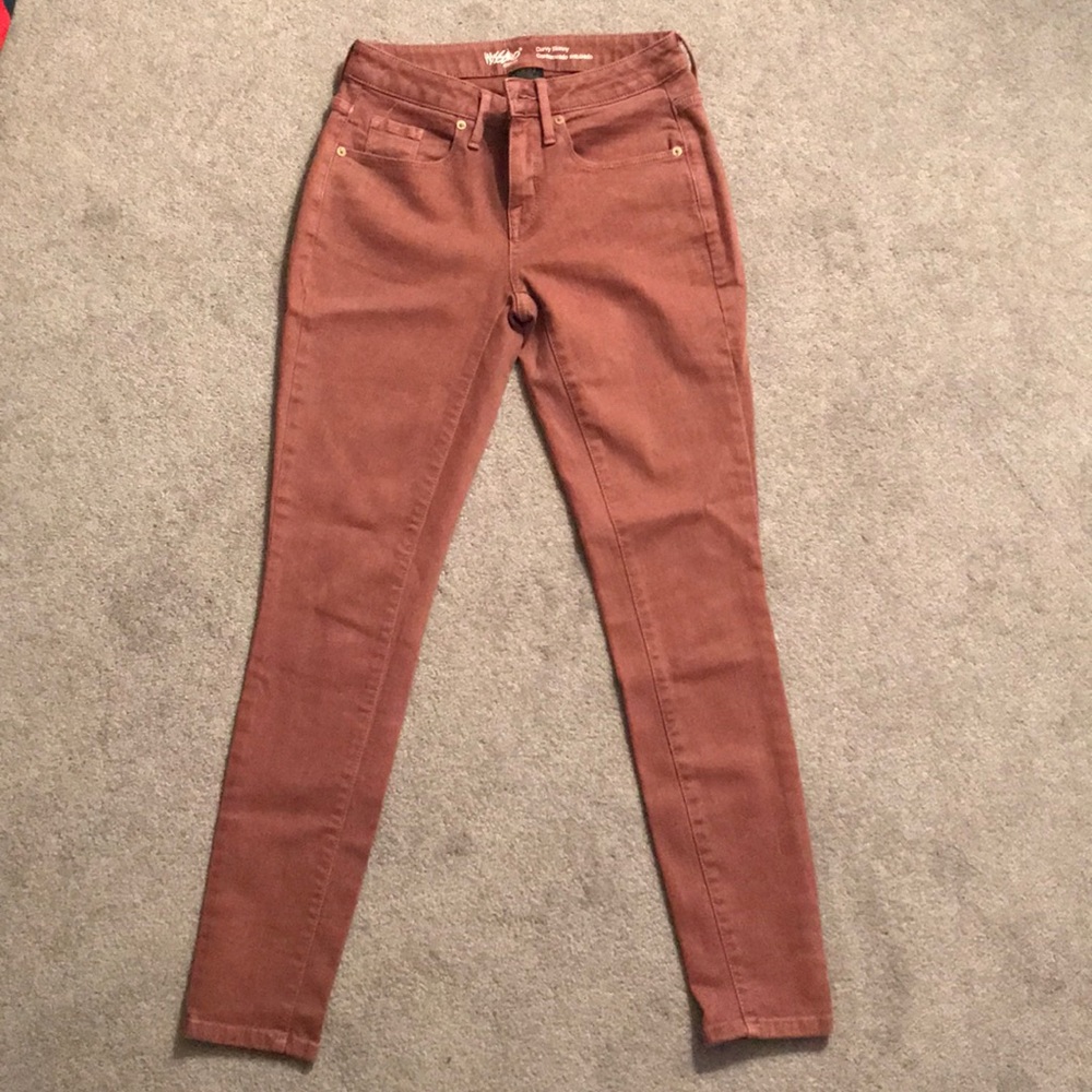 Dusty rose jeans